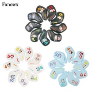 [AbabixaMY] Set of 2pcs golf iron headcovers, protective headcovers for , golf headcovers