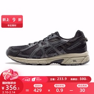 ASICS亚瑟士男鞋 GEL-VENTURE 6越野跑鞋缓冲跑步鞋透气运动鞋 黑色/深灰色 40.5