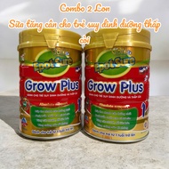 [Combo 2 lon] Sữa bột GrowPlus đỏ 1+ 900g - Tăng Cân Tăng Chiều Cao cho trẻ trên 1 tuổi Epot Sure Gr