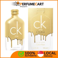 CALVIN KLEIN CK ONE GOLD EDT FOR UNISEX (100ml / 200ml) [Brand New 100% Authentic Perfume Cart]