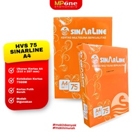 (1 RIM) Sinarline HVS 75GSM A4 HVS Print Paper/ SINARLINE 75 A4 HVS Paper/