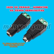 DC FEMALE JACK - QUALITY DC FEMALE CONNECTOR