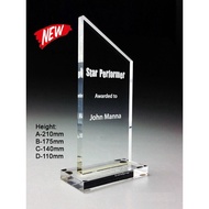 Custom Made Acrylic Plaque / Award / Prizes