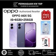 (READY STOCK)OPPO A6X 5G ((6+6GB)GB+256GB) 1 TAHUN WARRANTI DARI OPPO MALAYSIA