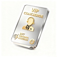 MUSO Acard sticker with the words: One-to-one exclusive customer service