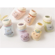 Baby Anti-Slip Cotton Spandex Animal Socks 0-6 & 6-12 months old