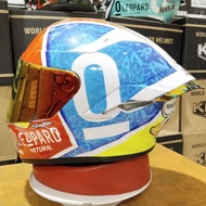 FULL FACE HELMET KBR TTC MISANO WHITE MOTIF (HANDSOME PACKAGE)