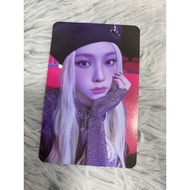Karina rounded corner card aespa group poster