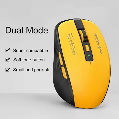 M303L Wireless Bluetooth Mouse 2.4G Dual Mode 1600 DPI Silent Portable Tablet Notebook Office Mouse 