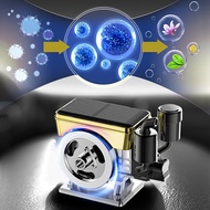 [D1L] Diffuser Solar Powered Rotating Car Purifier Simulated  Engine Aromatherapy