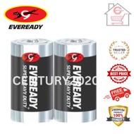 EVEREADY D Size Battery Heavy Duty D Size Battery 1.5V 2pcs Shrink Pack