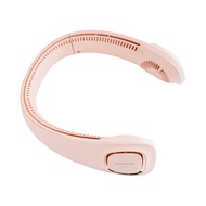 ใหม่มัลติฟังก์ชั่แบบพกพาพัดลมคอกีฬากลางแจ้ง USB Quiet Leafless พัดลมสําหรับการเดินทางและตั้งแคมป์สบา