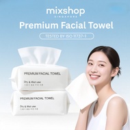 Mixshop Premium Viscose Facial Towel – Thick, Soft Makeup Remover Wipes