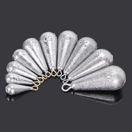 10g-80g Batu Ladung Batu Pancing Sinker Fishing Pantai Acuan Batu Ladong Bottom Lead Sinker 钓鱼铅坠