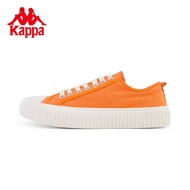 รองเท้าผ้าใบ Kappa สำหรับคู่รัก รองเท้าลำลอง ทรงต่ำ สำหรับผู้ชายและผู้หญิง รองเท้าสเก็ตบอร์ด สีขาว K