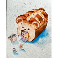 《美食的另一种存在》IG：ling6ling1 （195X270mm）