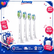 Authentic Sonicare HX6064/65 (1set of 4 Brush) Heads Best White W2