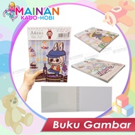 A4 SIZE DRAWING BOOK MONSTER CHARACTER PUMPKIN 35 PAGE