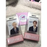 Bts world official Manager Card Set photocard bts world merch kpop