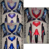 LC135 Fi / LC135 V8 HLD COVERSET - RC 2015 318 ( BLUE / RED / PURPLE )