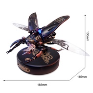new Robotime Rokr Stag Beetle Metal 3D Puzzles Games Punk Style Gift for Birthday Easy Assembly Mech