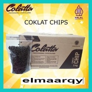 B4y Coklat Chip Mini / Clate Chip Mini Compound 250 gram
