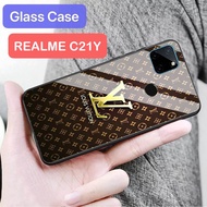 [H18] Realme C21 Glass Softcase - Realme C21 Hp Case - Realme C21 Hp Case