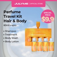 [JULYME] Perfume Hair & Body 4U Travel Set(Perfume Shampoo 60ml, Perfume Treatment 60ml, Perfume Bod