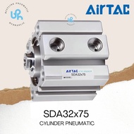 COMPACT AIR CYLINDER PNEUMATIC SDA - 32 X 75 AIRTAC / SDA32X75