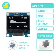 0.96 / 0.91 Inch I2C IIC White Blue Yellow OLED Display 128x64