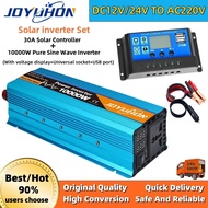 JOYUHON Solar Inverter Set 10000W Car Power Inverter DC 12V/24V TO AC 220V Pure Sine Wave Inverter 3