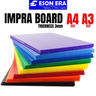 Impra Board 3mm A4 / A3 Size Corrugated Board Straw Board