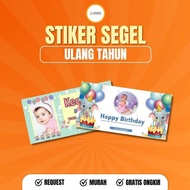 [Contents 35] Birthday Stickers | Children's Birthday Hampers Stickers | Children's Birthday Sticker