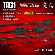 Joran UL 1-6LB Singlehand TACHI NIGHT TALON Kolam Solid Carbon 1.5-1.98m Ultralight Rod Freshwater S
