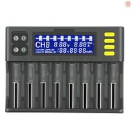 [HOTSA] lii-S8 Battery Charger Li-ion 3.7V NiMH 1.2V Li-FePO4 3.2V IMR 3.8V charger for 18650 26650 