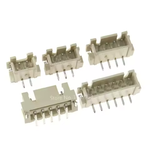 20PCS/LOT XH2.54 Spacing Vertical SMD Connector 2P/3P/4P/5P/6P/7P/8P/9P/10P 2.54mm SMT Pin Socket Co