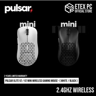 Pulsar Xlite V2 / V2 Mini Wireless Gaming Mouse - ( White / Black )