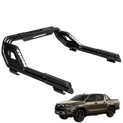 LE-STAR 4X4 Pickup Bed Chase Rack Roll Bar For Hilux 2022