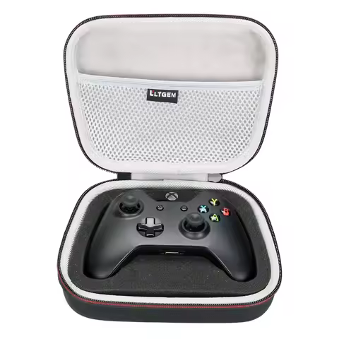 LTGEM case for Xbox One/One S/One X Controller EVA Hard Case Travel Carrying Portable Storage Bag(ca