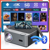 XGODY Projector A45 Auto Focus Protable Mini Projector Home Theater Android Smart TV Projector 4K Full HD Wifi Bluetooth LCD Projector