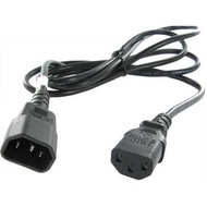 C13 to C14 250V Power Cord Cable 1 Meter Male to Female Power Cable