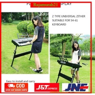 Hebikuo Z Style Digital Piano Keyboard Stand - Q-1B - Black - Q7HX01BK