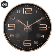 MK นาฬิกาแขวนผนัง นาฬิกา 3D เลขชัด (ขนาด12นิ้ว) นาฬิกาติดผนัง ทรงกลม เข็มเดินเรียบ เสียงเงียบ ประหยัดถ่าน
