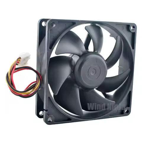 9AH0912P4H041 9.2cm 92mm fan 92x92x25mm DC12V 0.17A 4pin Dual ball cooler cooling fan for chassis CP