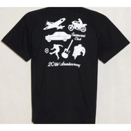 SAMURAI JEANS SAMURAI Club Short Sleeve Tricolor T-Shirt Pure Cotton