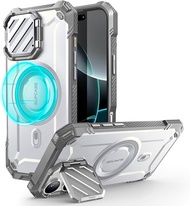 SUPCASE สำหรับ iPhone 16 Pro Case 6.3 2024พร้อมขาตั้งฝาครอบกล้อง (UBMag XT) [เข้ากันได้กับ MagSafe] 