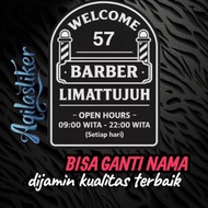 WELCOME OPEN HOURSE STICKERS