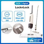 Cây lau nhà xịt nước Lock&Lock ETM472 Vừa lau vừa phun nước tiện lợi Đầu xoay 360 độ Chất liệu nhựa