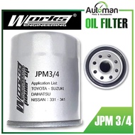 Works Engineering Performance Engine Oil Filter JPM 3/4
