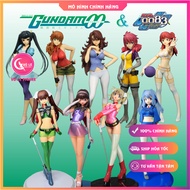 Genuine Banpresto Gundam 00 DX Heroine and Gundam 0083 Card Builder DX Girls Model